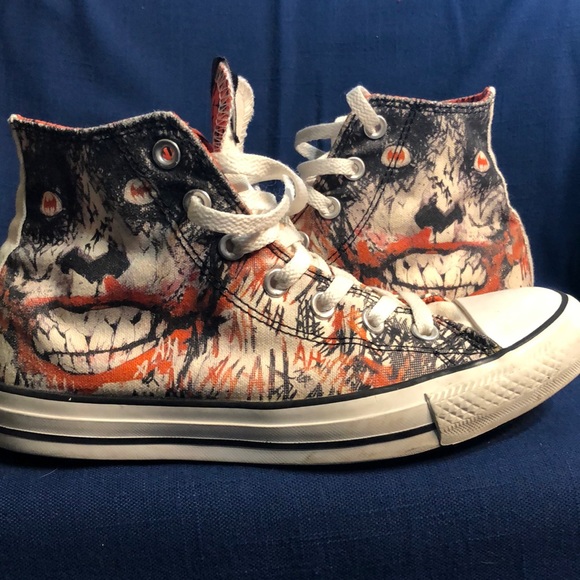 Converse DC Comics The Joker Hi Tops